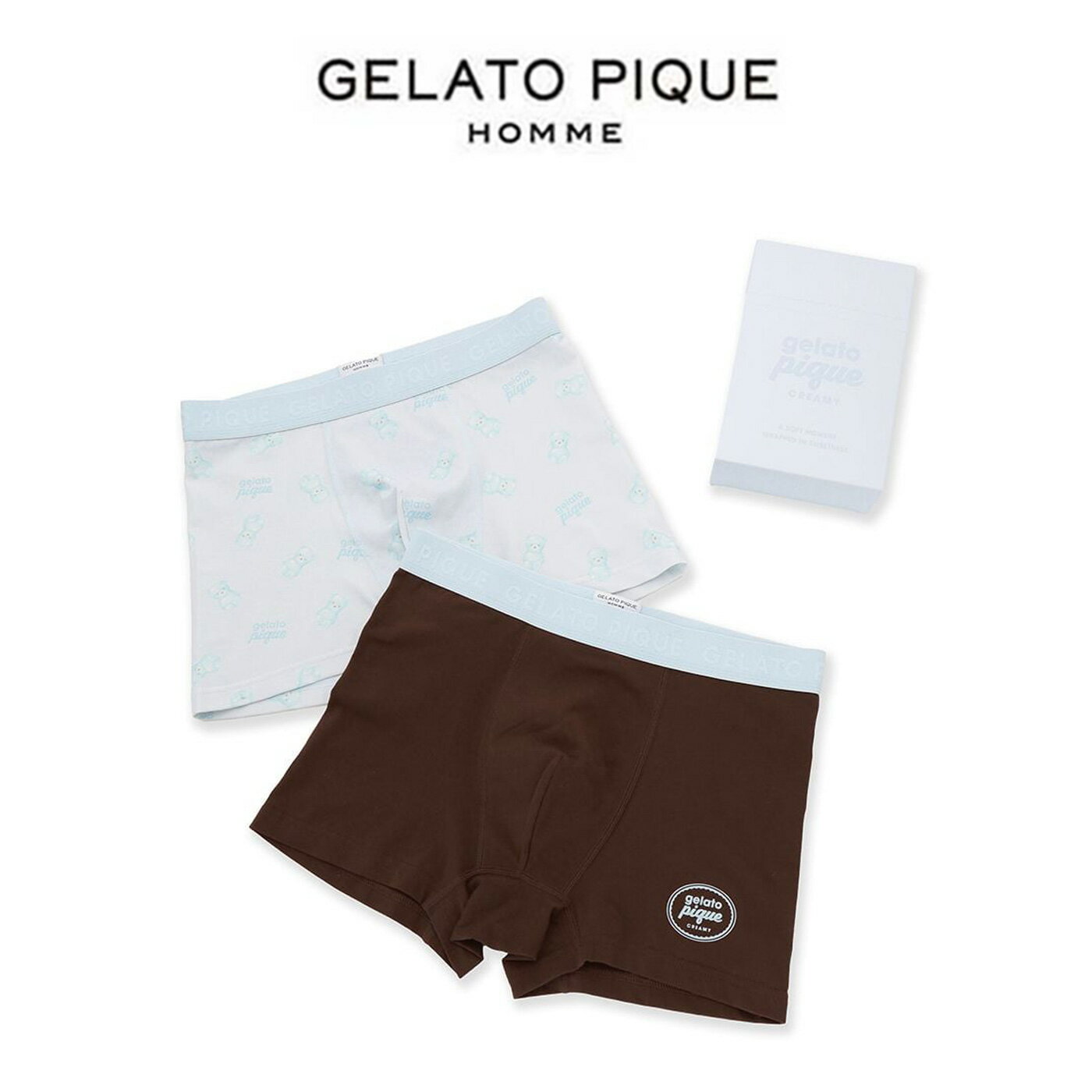 �����顼�ȥԥ� ���� GELATO PIQUE HOMME Valentine �ܥå����դ��������٥��ܥ������ѥ��2�祻�å� pmcp261346 ������ԥ�...