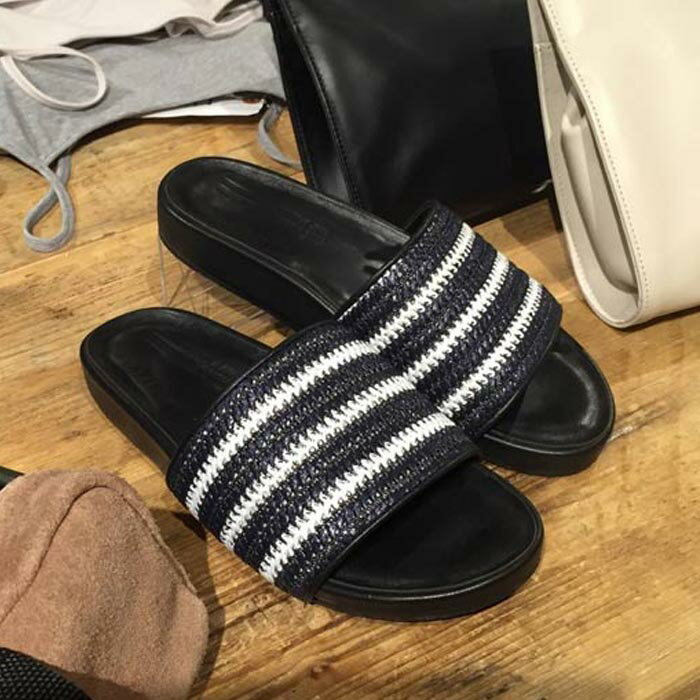 (SALE40%OFF) TODAYFUL トゥデイフル Border Flat Sandals シャワーサンダル 11611023 セール