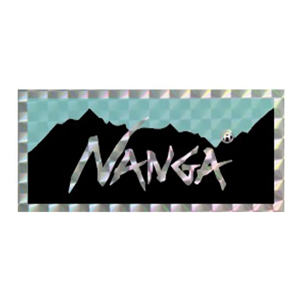 SALE50%OFF NANGA �ʥ� HOLOGRAPHIC LOGO STICKER/�ۥ�����ե��å� �������ƥå��� �����ȥɥ� ������ �ۥ������ ���饭�� ������ ���ե� �ץ쥼��Ȥˤ������� ���쥯�ȥ���åץࡼ