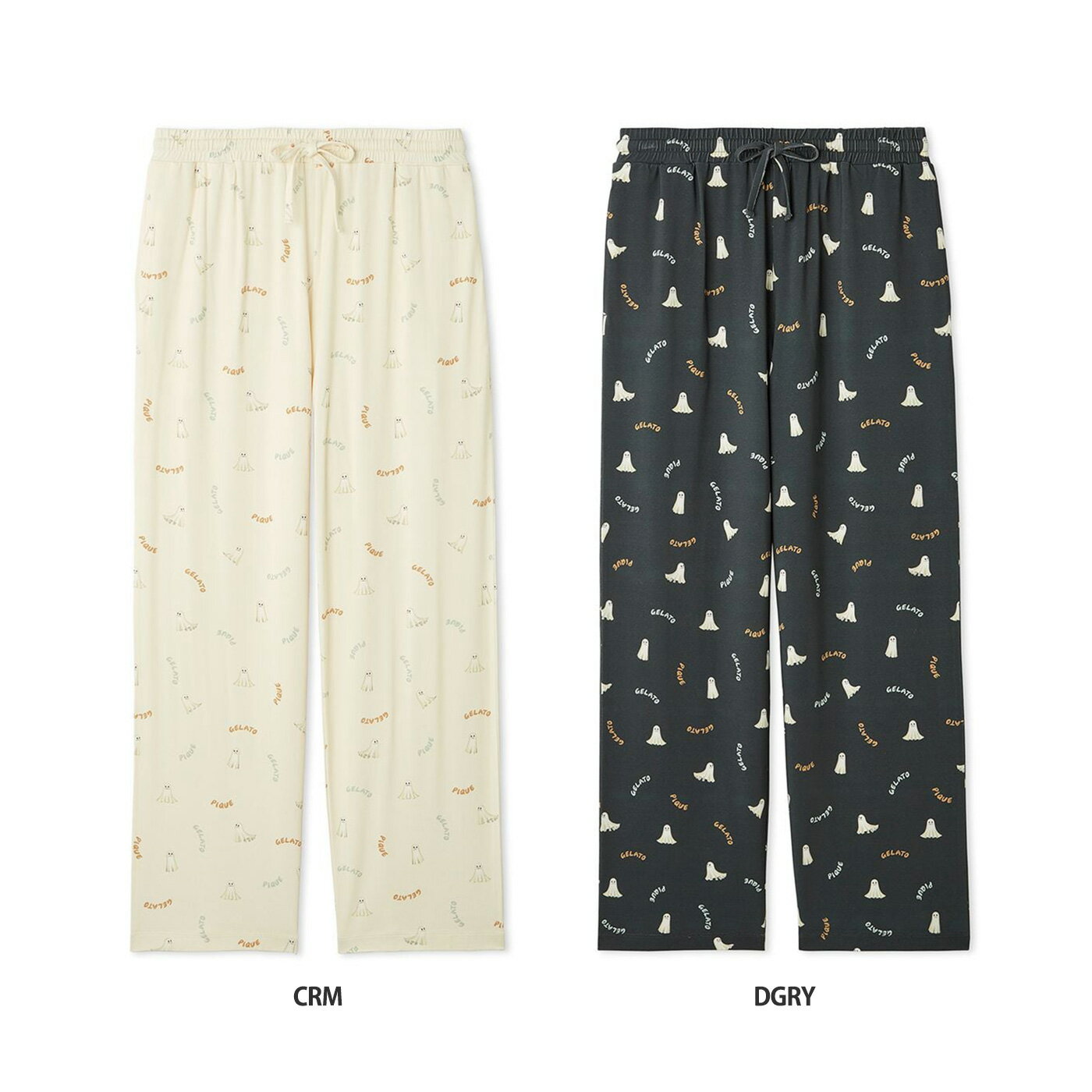 SALE20%OFF ジェラートピケ オム GELATO PIQUE HOMME HALLOWEEN TRICK GHOST柄 ロングパンツ phcp254937 メンズ ルームウェア 部屋着 パジャマ ギフト プレゼントにおすすめ セレクトショップムー(SALE2026)