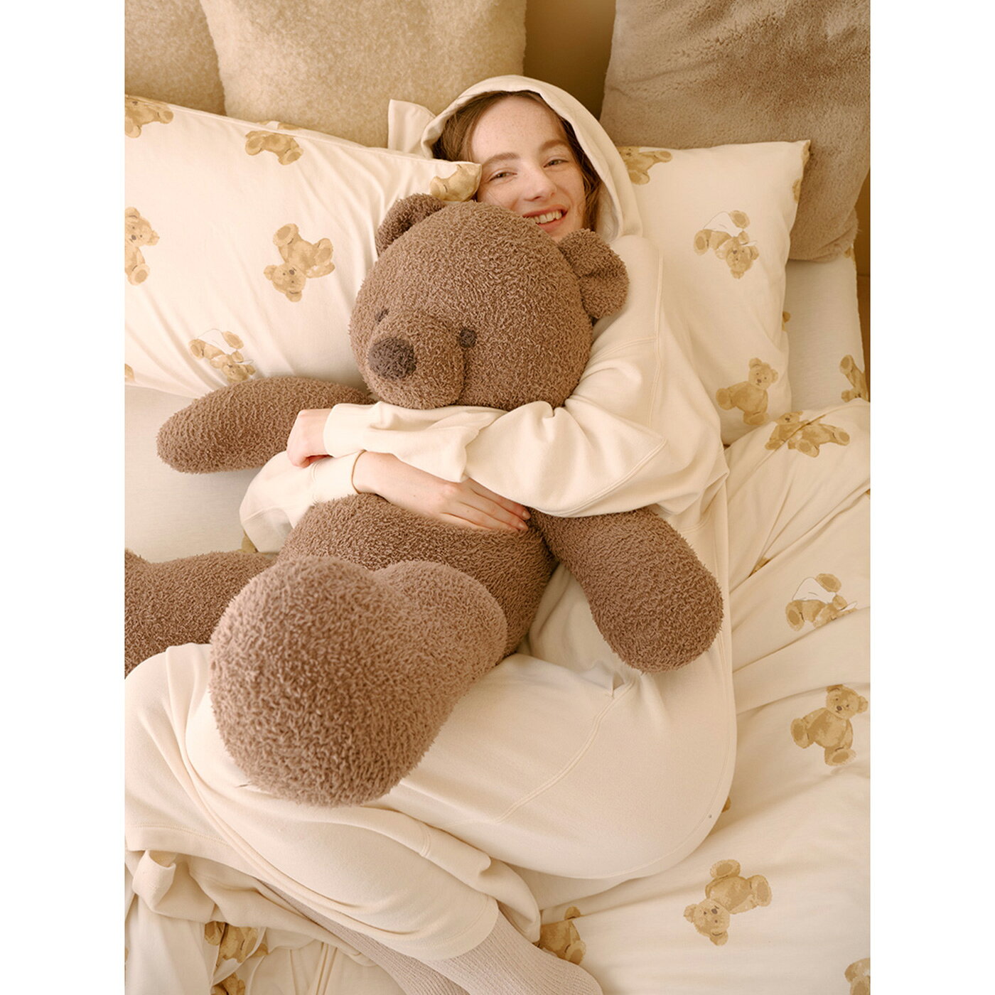 ジェラートピケ gelato pique Sleep ベア抱き枕 psgg239124 ジェラピケ くま ぬいぐるみ 寝具 インテリア レディース ※ラッピング不可 2025秋 セレクトショップムー muselect-10109186 セレクトショップ ムー サンプル画像2