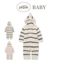 SALE40%OFF ジェラートピケ ベビー gelato pique ベビモコアランボーダーロンパース pbno245418 出産祝い ジェラピケ 冬 パジャマ ルームウェア 部屋着 ギフト プレゼント