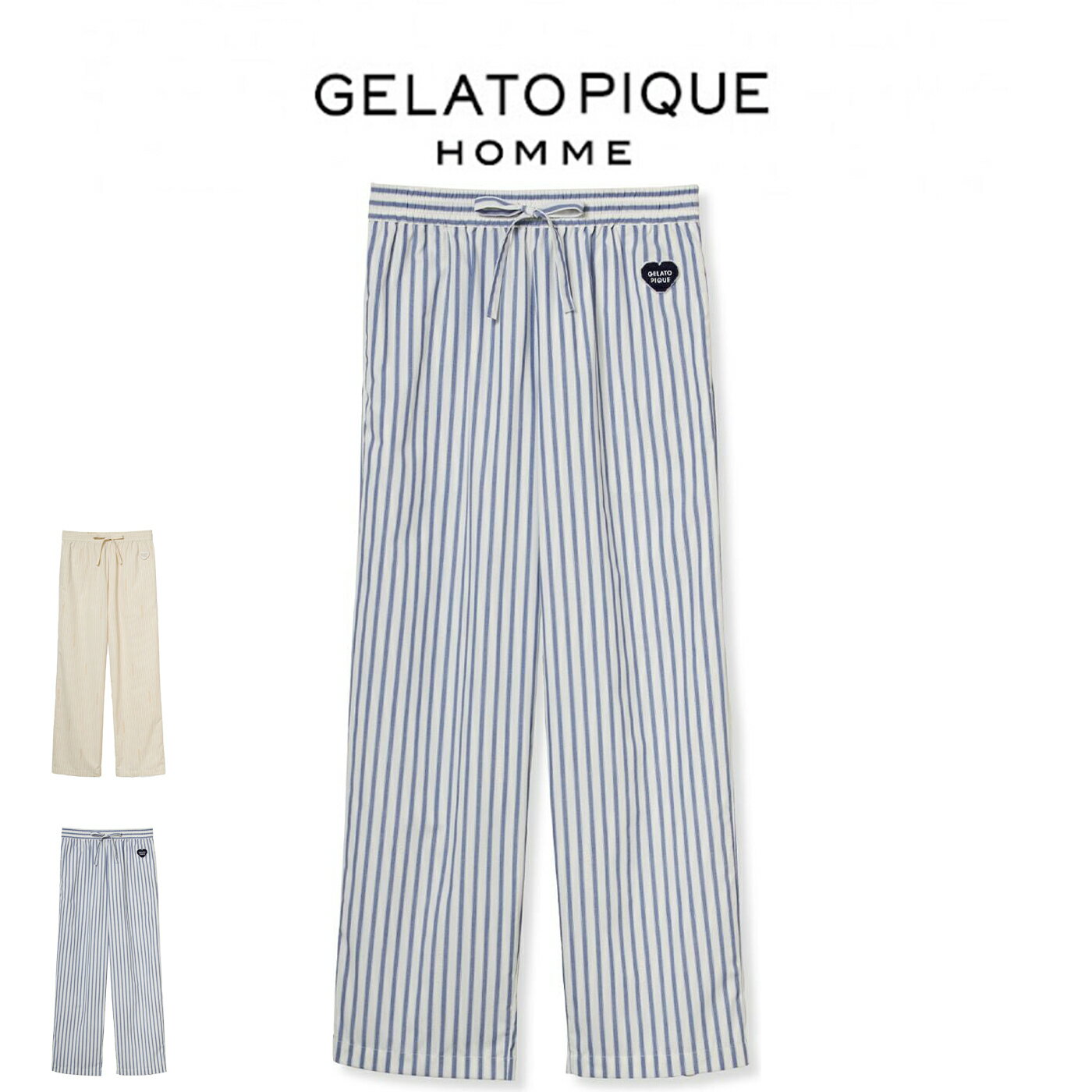 �����顼�ȥԥ� ���� GELATO PIQUE HOMME �֥����ɥ��ȥ饤�ץ��󥰥ѥ�� pmfp261969 ��� �롼�०���� ������ �ѥ���� 202...