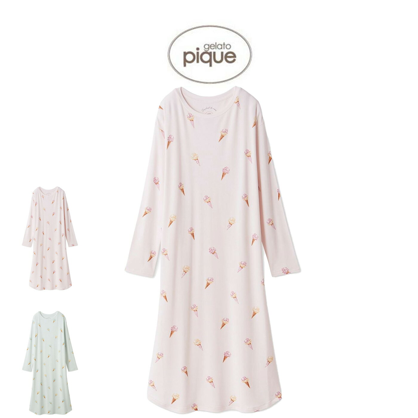 楽天市場】ジェラートピケ ワンピース（シーズン春）（ナイトウェア