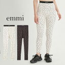 (1日限定ポイント最大10倍)emmi yoga エミ ヨガ eco ドット柄レギンス 14wcp244208 レディース ボトムス サスティナブル スポーティ...