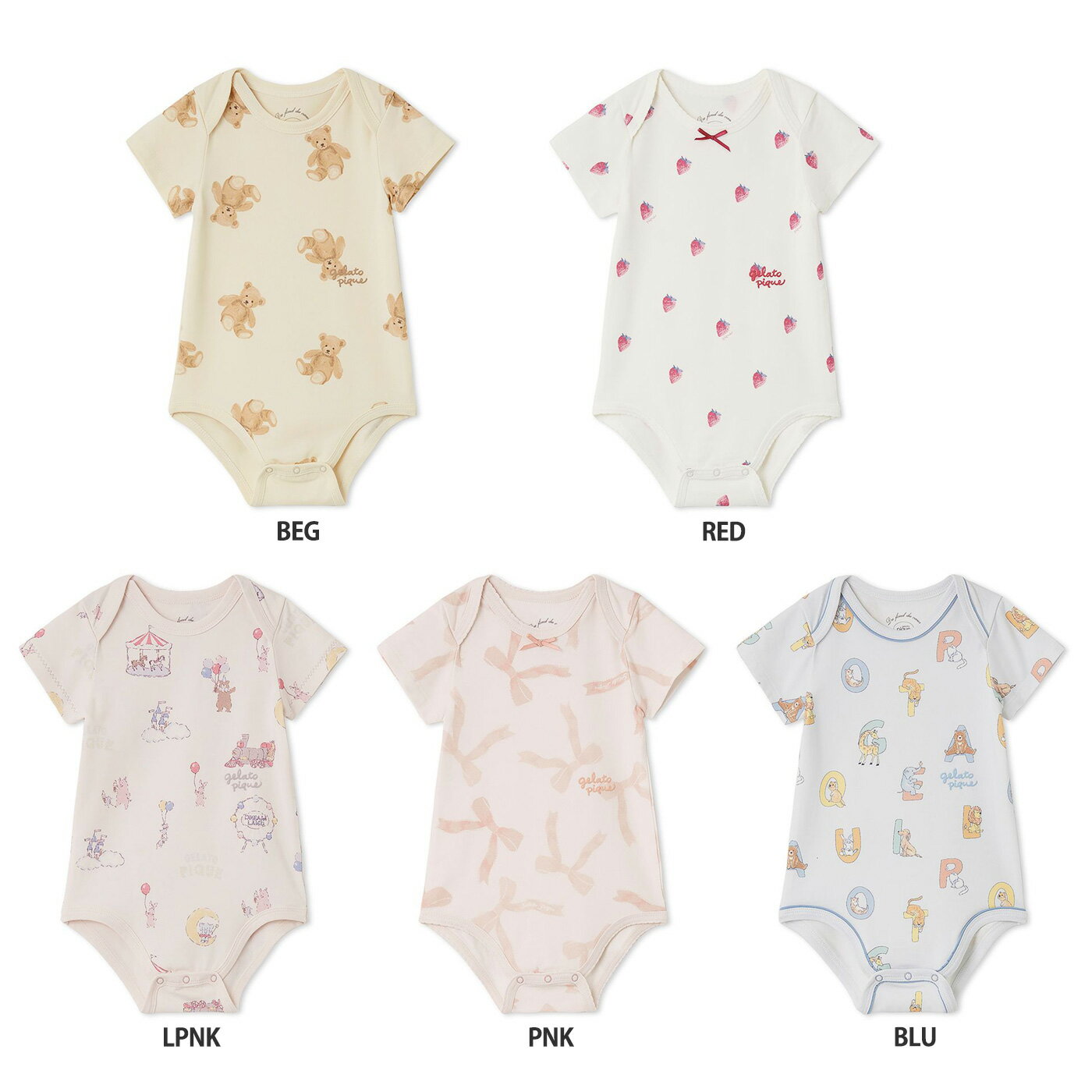 ジェラートピケ ベビー gelato pique BABY 半袖ボディスーツ pbco259084 ジェラピケ ロンパース 出産祝い 赤ちゃん ルームウェア 部屋着 パジャマ 2025夏 ギフト 贈り物 プレゼント セレクトショップムー【P10】