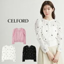 セルフォード CELFORD フラワーエンブロイダリーカーディガン cwnd254023 レディース トップス UV 冷房対策 日焼け対策 花柄 長袖 デイリー 2025秋 セレクトショップムー【P10】