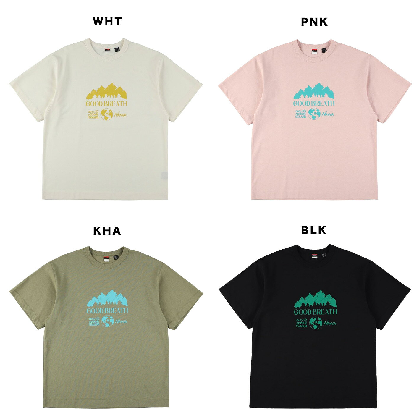 NANGA ナンガ ECO HYBRID GOOD BREATH TEE エコハイブリッド グッドブレス Tシャツ n2610-1m056z 半袖 リサイクルコットン アウトドア ギフトにおすすめ muselect-10111487 セレクトショップ ムー サンプル画像2