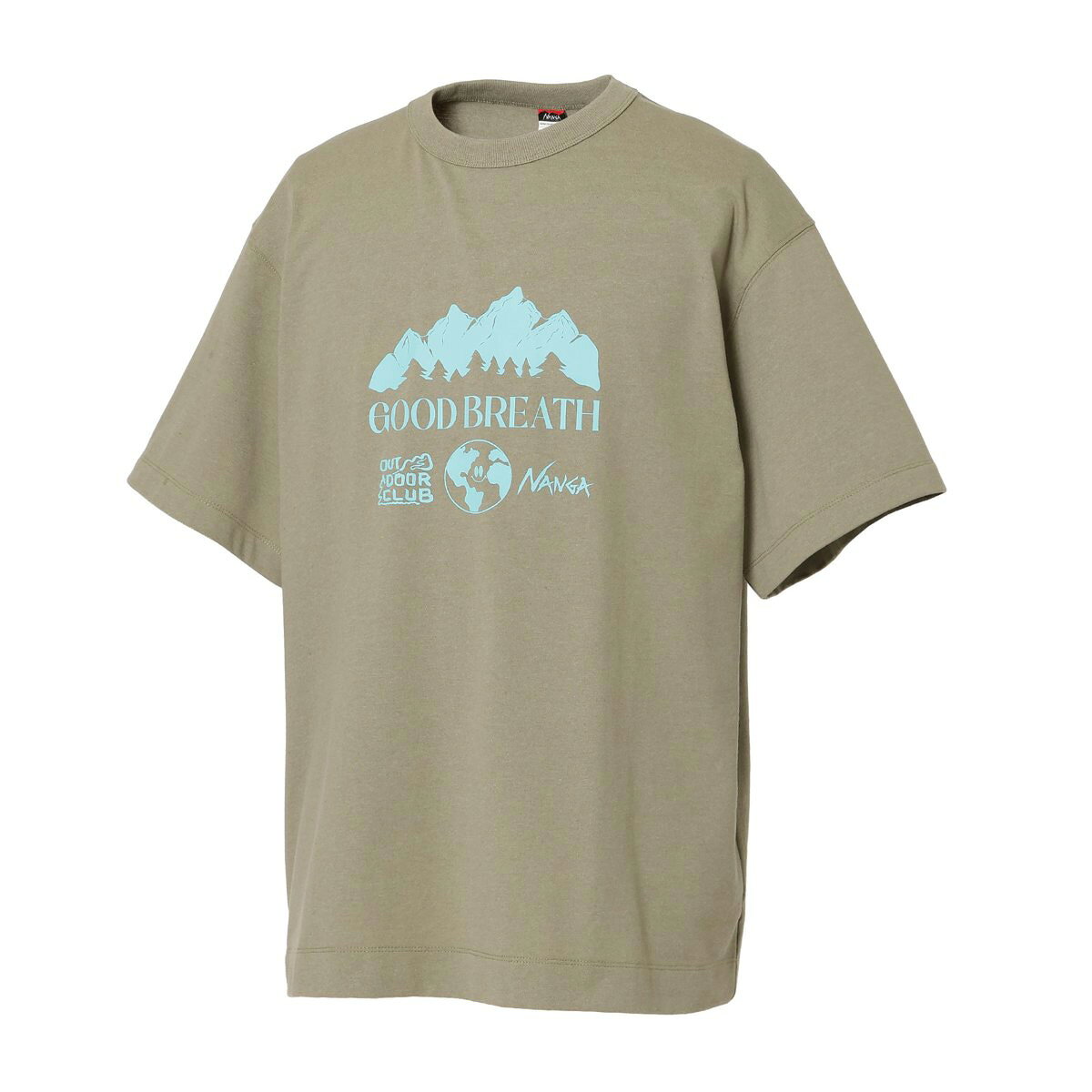 NANGA ナンガ ECO HYBRID GOOD BREATH TEE エコハイブリッド グッドブレス Tシャツ n2610-1m056z 半袖 リサイクルコットン アウトドア ギフトにおすすめ muselect-10111487 セレクトショップ ムー サンプル画像3