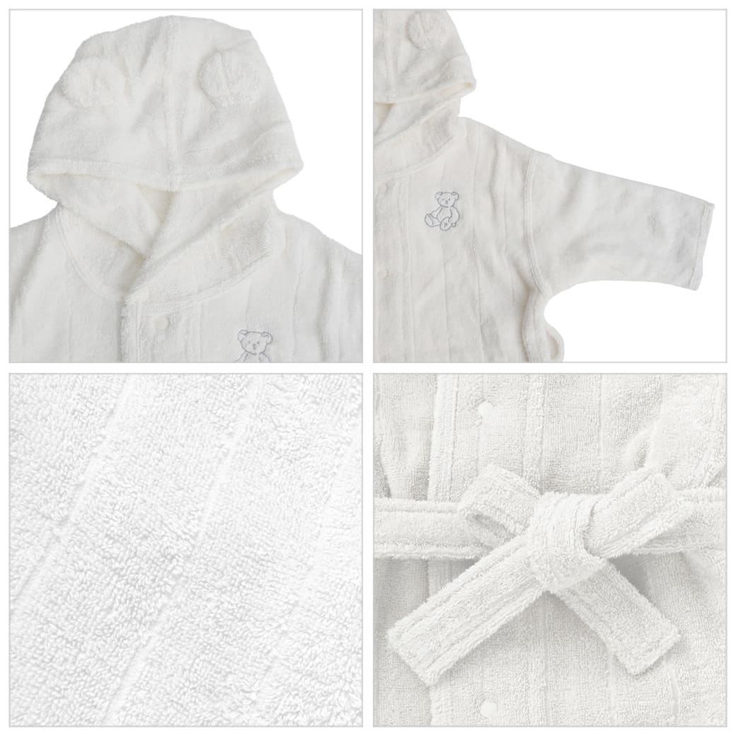 ジェラートピケ ベビー gelato pique baby タオルバスローブ PBCT229117 (ギフトBOXは別売) 出産祝い 贈り物 ギフト ジェラピケ 子供 赤ちゃん プレゼント pbct209482