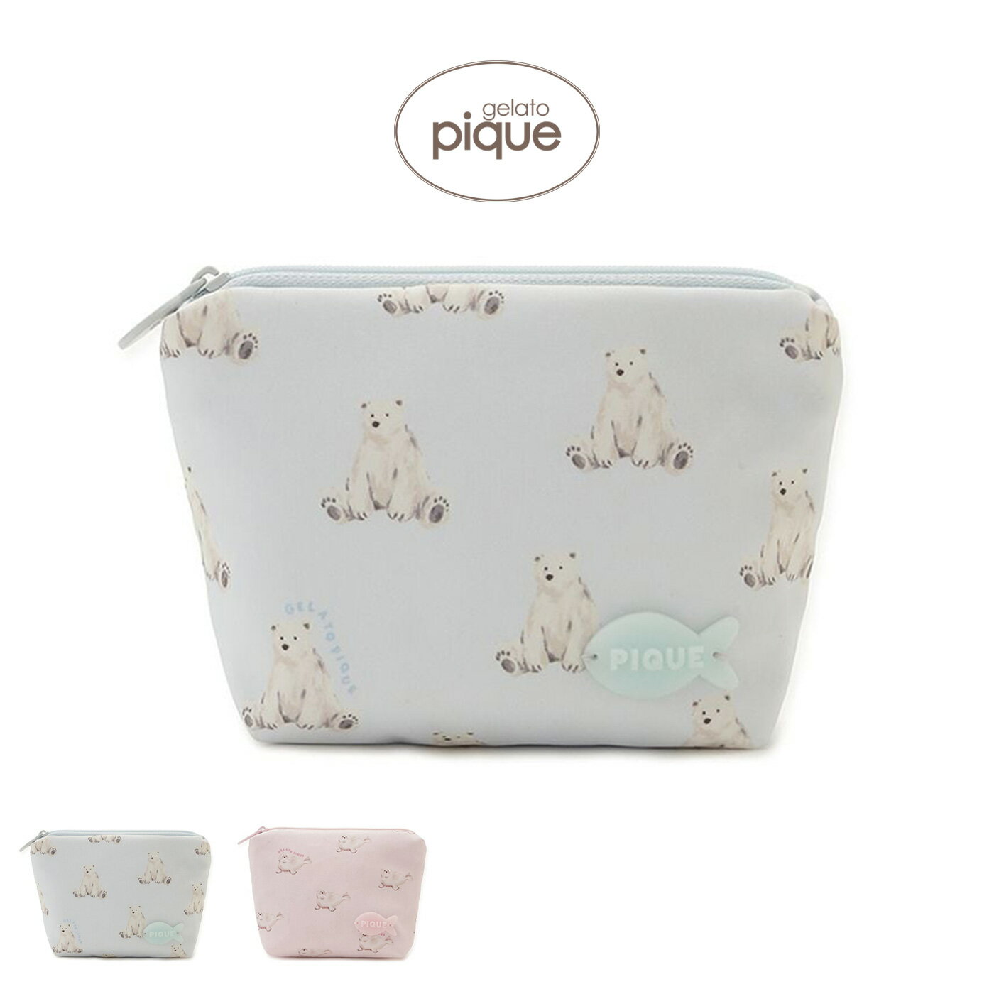 Rakuten - ジェラートピケ gelato pique シーアニマル総柄ティッシュポーチ pwgb262667 ジェラピケ メイクポーチ コスメポーチ 小物入れ 化粧ポーチ レディース 2026夏 ギフト プレゼントにおすすめ セレクトショップムー