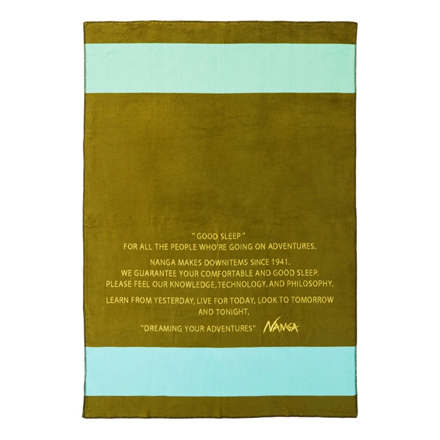 (3��1������ݥ���Ⱥ���10��)NANGA �ʥ� GOOD SLEEP BORDER COTTON BLANKET S ���åɥ��꡼�ץܡ��������åȥ�֥�󥱥å� ���󥰥륵���� ���� ������ �����ȥɥ� ������ �Х�饤�� ���ե������С� ����ƥꥢ ���եȡ�P10��