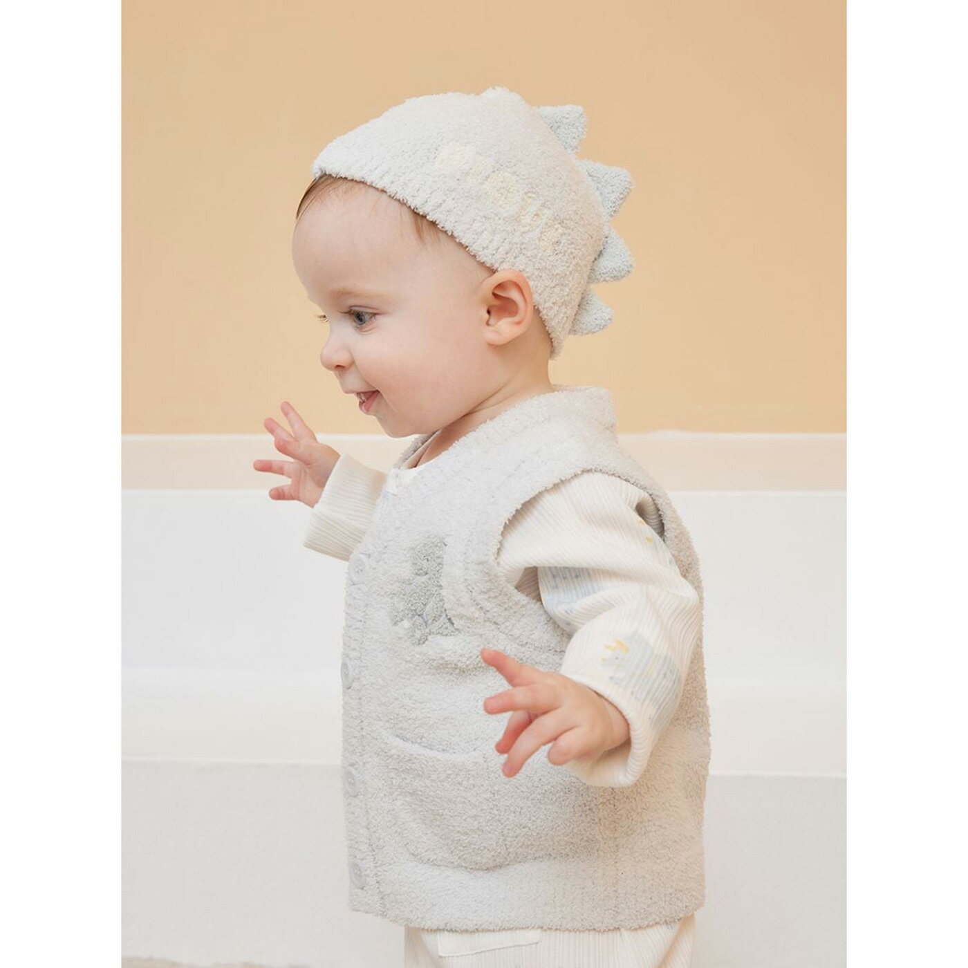 ジェラートピケ ベビー gelato pique BABY パウダーアニマルキャップ pbgh999060 赤ちゃん 帽子 ジェラピケ CAP ニット 出産祝い ギフト プレゼント セレクトショップムー 2