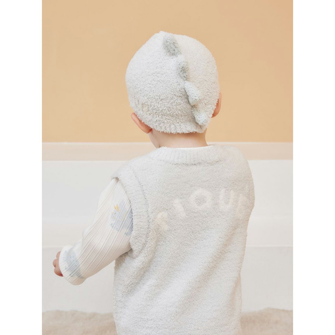 ジェラートピケ ベビー gelato pique BABY パウダーアニマルキャップ pbgh999060 赤ちゃん 帽子 ジェラピケ CAP ニット 出産祝い ギフト プレゼント セレクトショップムー 3