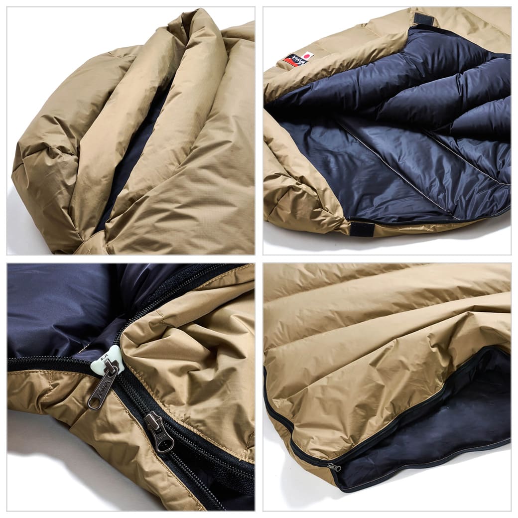 (マラソン限定ポイント最大10倍)NANGA ナンガシュラフ AURORA TEX SQUARE FOOT 400 オーロラスクエアフット 650FP ダウンシュラフ 寝袋 車中泊 ファミリーキャンプ 防災用品 永久保証 春 夏 初秋 2.5シーズン用 快適温度8℃ 下限温度6℃【P10】 muselect-10102160 セレクトショップ ムー サンプル画像3