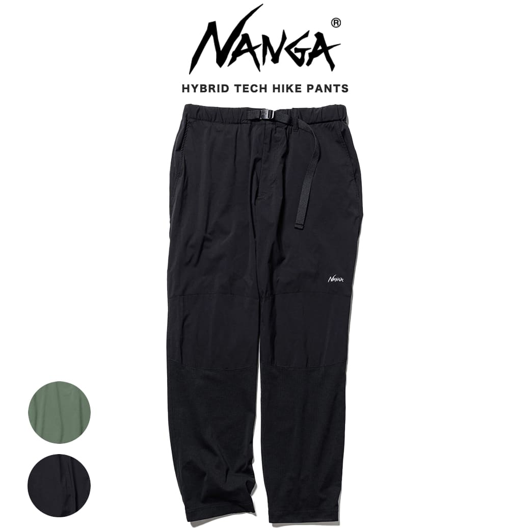 SALE40%OFF NANGA ナンガ HYBRID TECH HIKE PANTS nw2311-1i510/ ハイブリッド テックハイク パンツ ライトシェル素材 メッシュ アウトドア キャンプ 山登りプレゼント ギフトにおすすめ