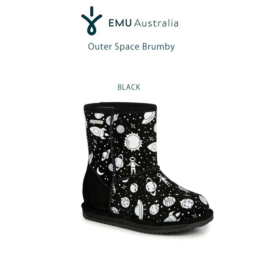 SALE40%OFF EMU ߥ Australia KIDS Outer Space Brumby åࡼȥ֡ k12361 Υ Ҷ 14cm 15cm 16cm 17cm 18cm ݲ 쥤 (Ź)
