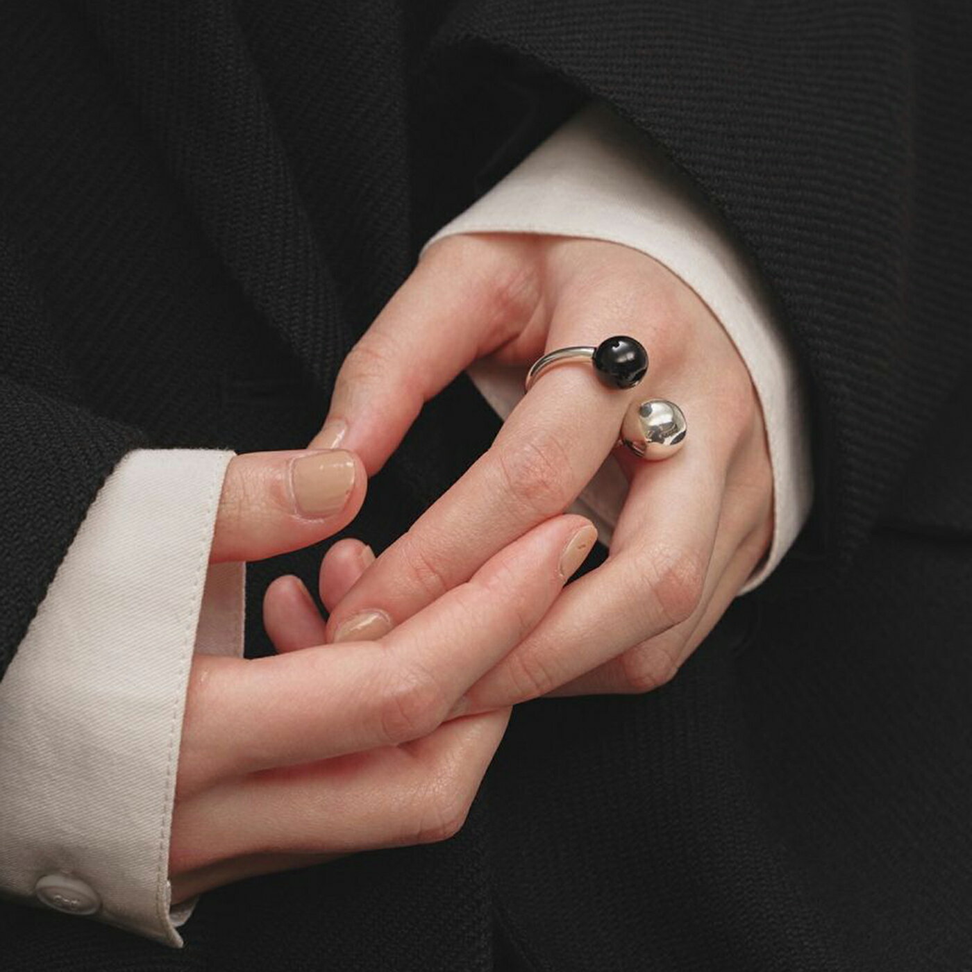 (年内発送可能)トゥデイフル TODAYFUL Double Ball Ring (Silver925) ダブルボールリング(シルバー925) 12520908 2025冬 指輪 アクセサリー レディース