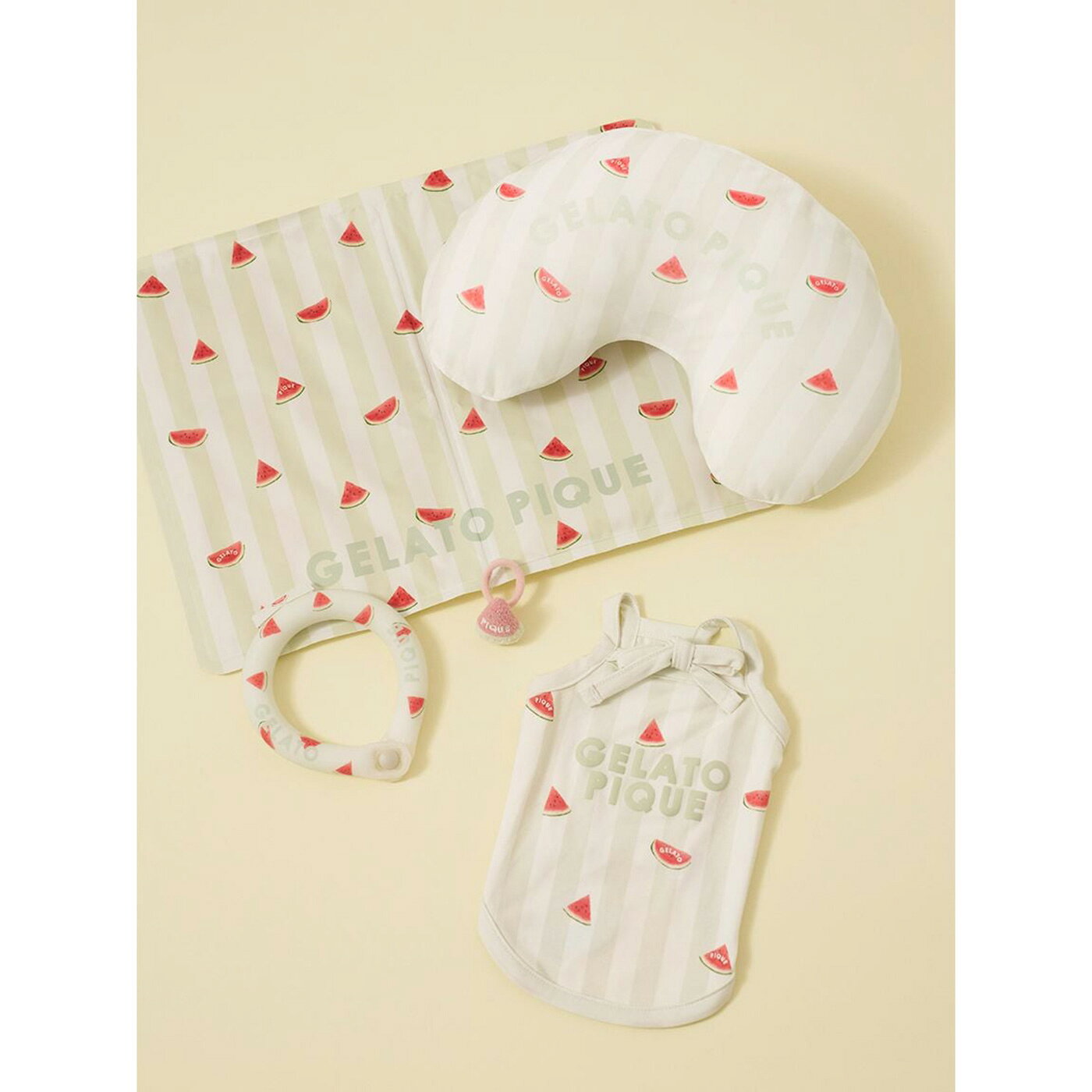 セレクトショップ ムーのSALE20%OFF ジェラートピケ gelato pique CAT＆DOG サマーモチーフヘアゴム paga262586 ジェラピケ 犬用 小型犬 アクセサリー 小物 お出掛け ギフト プレゼント セレクトショップムー｜アングル3