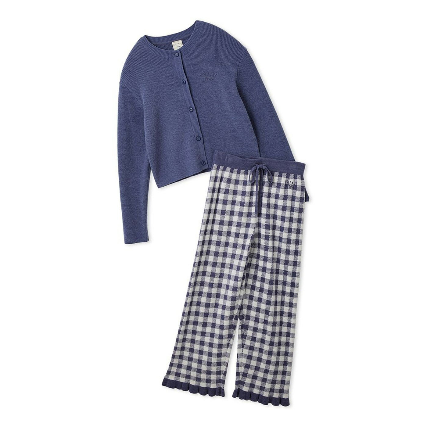 楽天市場】ジェラートピケ パジャマ（カラーネイビー）（上下セット