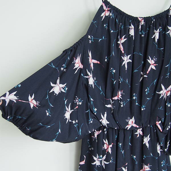 (SALE40%OFF) スナイデル SNIDEL プリントアメスリロンパース swfo162024 ビーチコーデ セール