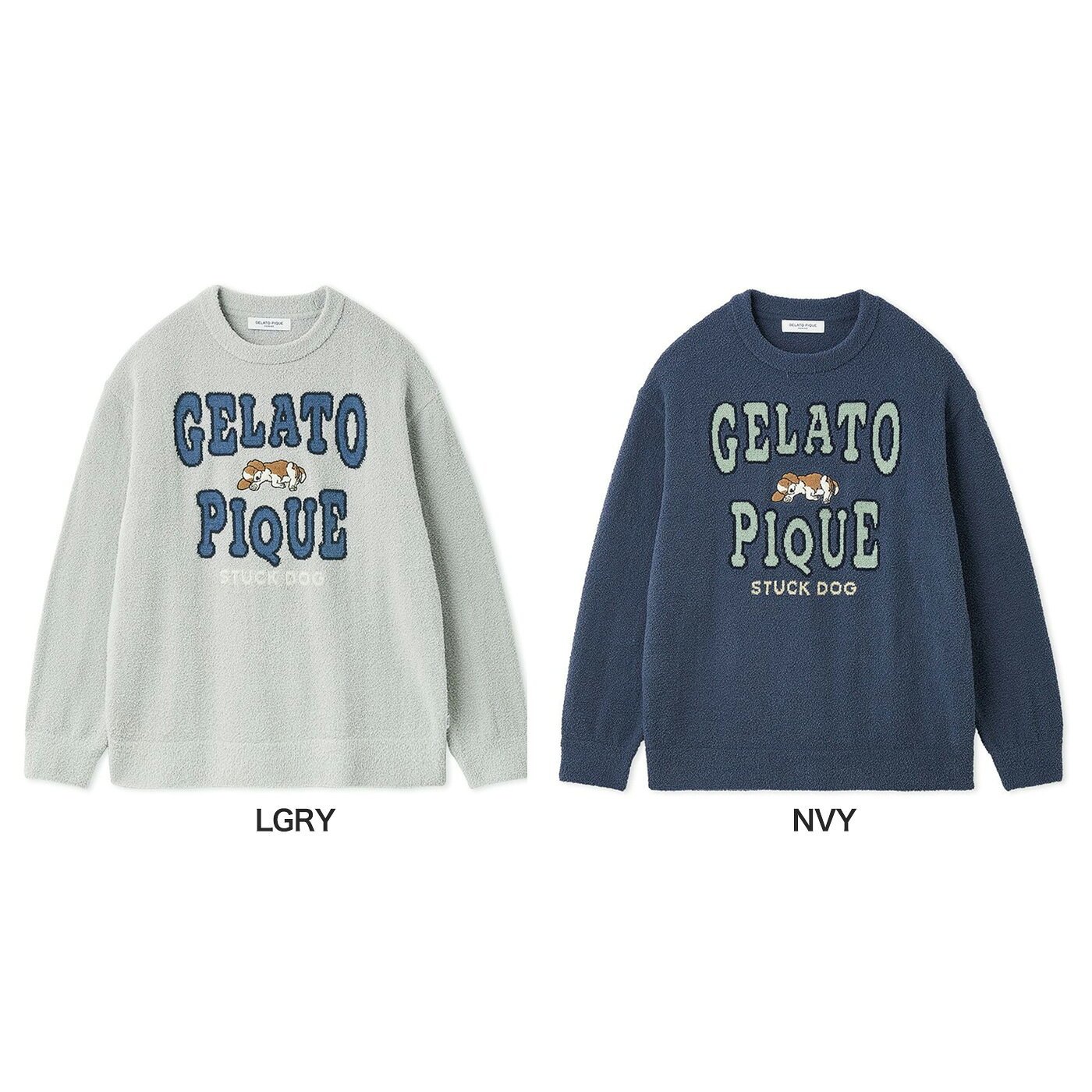 SALE20%OFF ジェラートピケ オム GELATO PIQUE HOMME エアリーモコスリーピングドッグプルオーバー phnt261917 メンズ ジェラピケ 部屋着 ルームウェア パジャマ プレゼントにおすすめ セレクトショップムー muselect-10110808 セレクトショップ ムー サンプル画像2