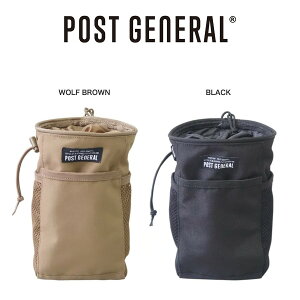 POST GENERAL(ポストジェネラル) MULTI PURPOSE HANGING BAG L マルチパーパスハンギングバッグ 車内 テント内 ガジェット収納 キャンプ 車中泊 アウトドア ゴミ入れ ウェットティッシュ収納可能サイズ