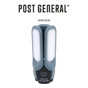 POST GENERAL(ポストジェネラル)TRI-PANEL SOLAR CHARGED LED LIGHT ソーラーチャージ LEDライト SAXE BLU...