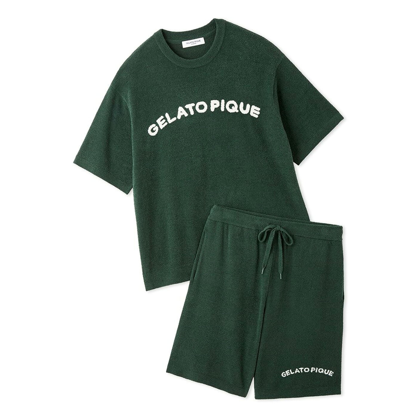 新品未使用タグつきGELATO PIQUE ルームウェア 上下セット pmnt264018 