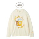 ジェラートピケ gelato pique ベビモコはちみつベアジャガードプルオーバー pwnt254113 ジェラピケ ルームウェア パジャマ 部屋着 トップス...