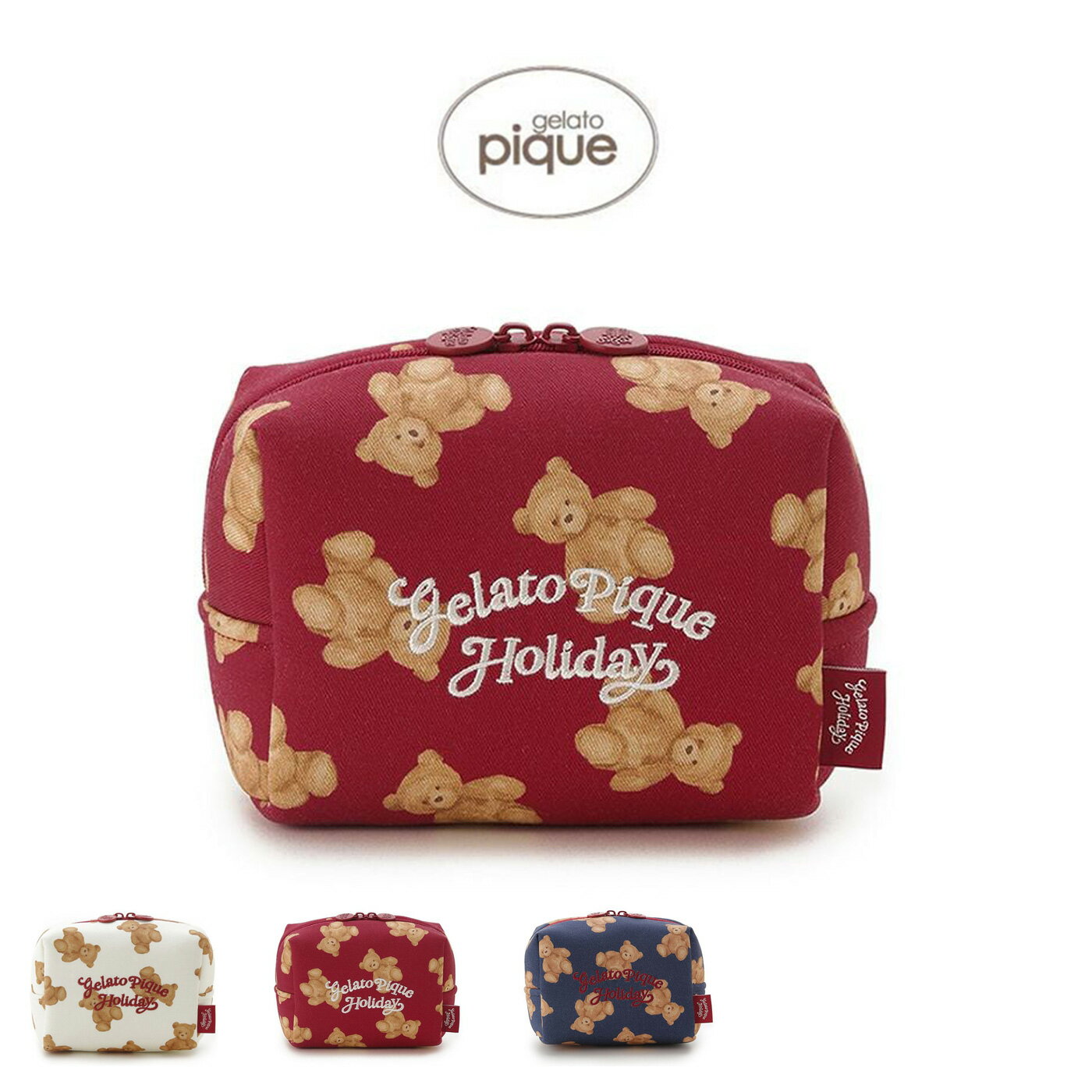 3点　ブランケット　ポーチ　ルームウェアジェラピケ 楽天市場】ジェラートピケ ルームウェア（原産国/製造国中国）（バッグ