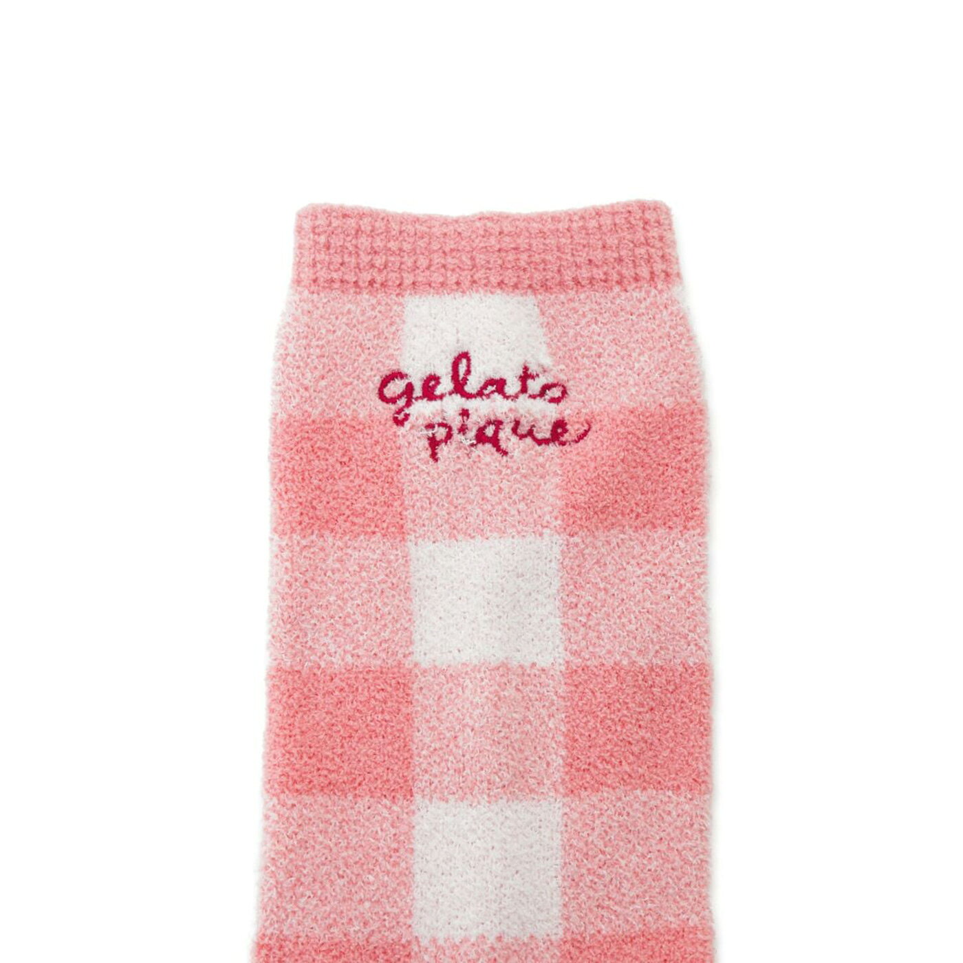 SALE20%OFF ジェラートピケ gelato pique エアリーモコギンガムチェック柄ソックス pwgs261705 ジェラピケ 靴下 ルームソックス ルームウェア レディース ギフト プレゼントにおすすめ セレクトショップムー muselect-10110856 セレクトショップ ムー サンプル画像3