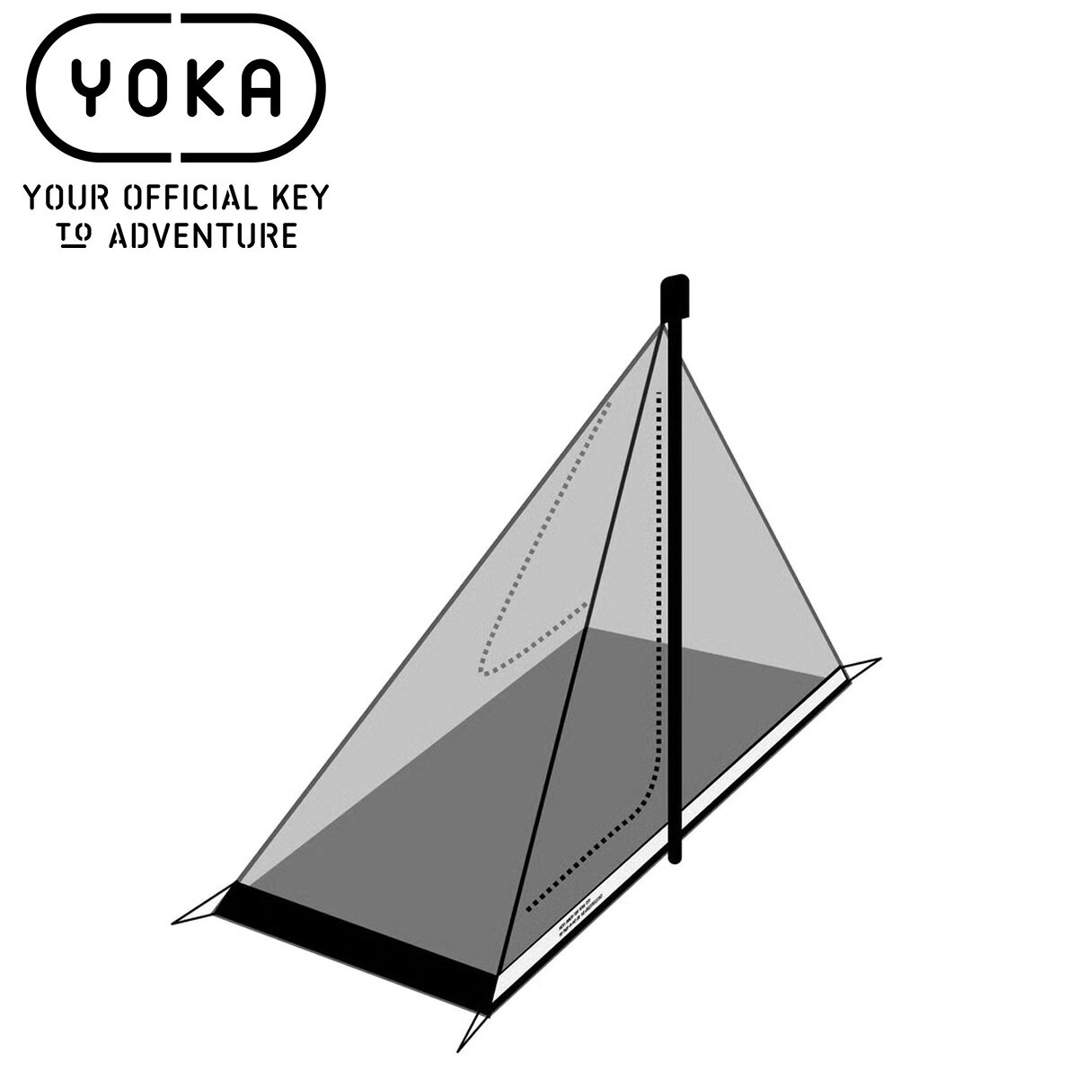 楽天市場】yoka（ヨカ）tipi アウトドア 2人用 テントの通販