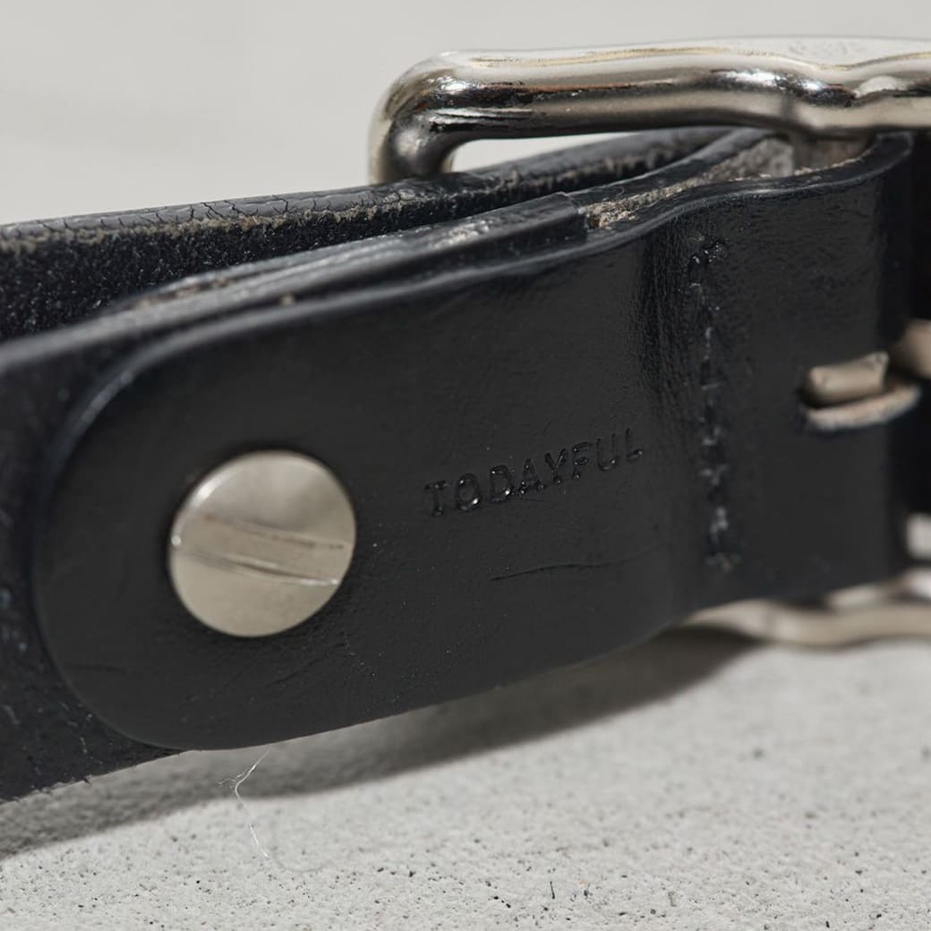 TODAYFUL トゥデイフル Backle Leather Belt バックルレザーベルト 12591020 吉田...