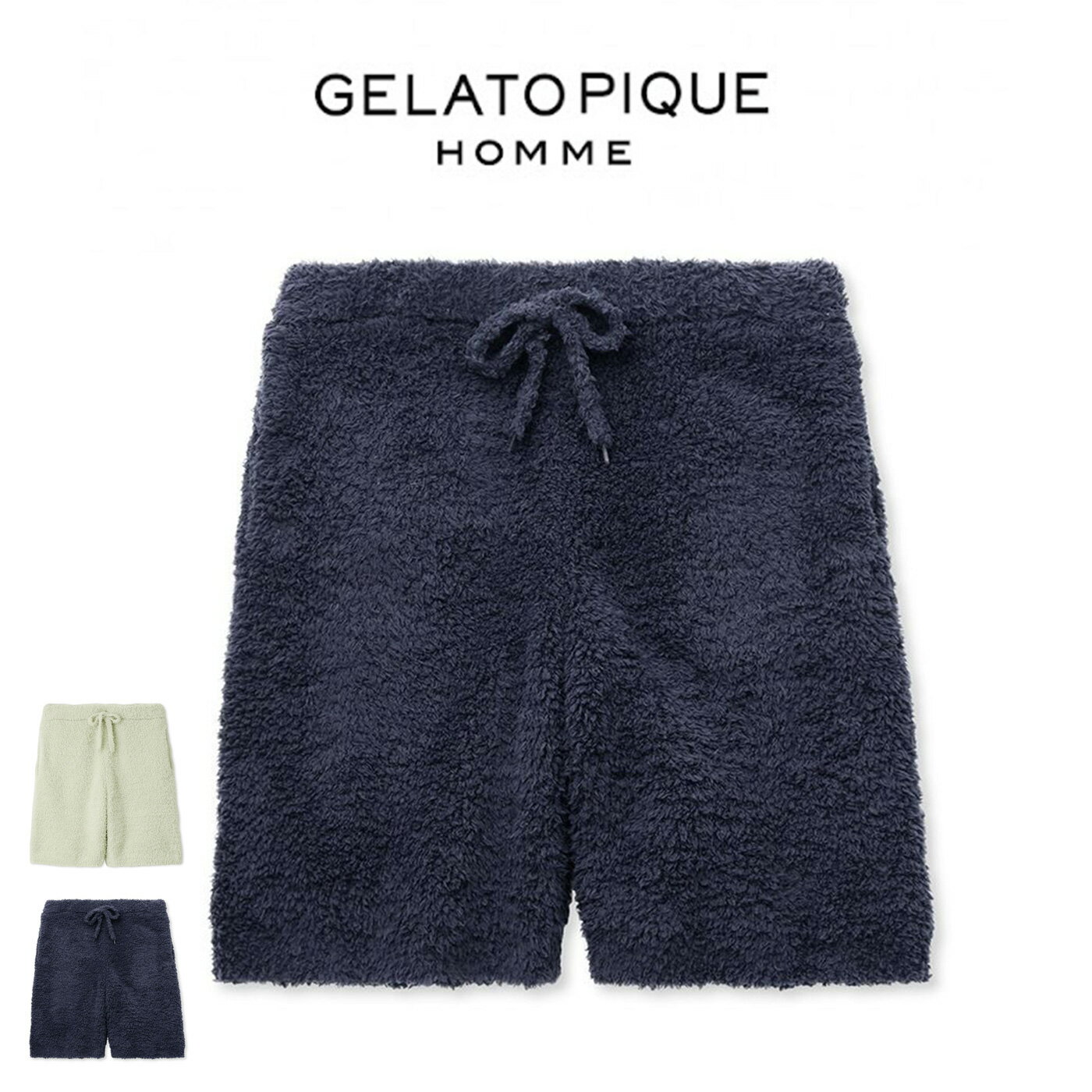 ジェラートピケ オム GELATO PIQUE HOMME ベーシックジェラートハーフパンツ pmnp259210 メンズ ルームウェア 部屋着 パジャマ 2025秋 ギフト プレゼントにおすすめ セレクトショップムー8