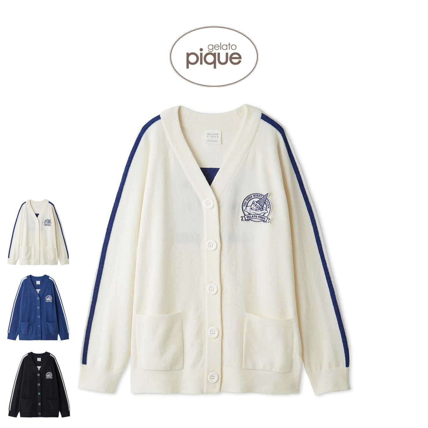 SALE20%OFF ジェラートピケ gelato pique エアリーモコスポーティジャガードカーディガン pwnt262049 ジェラピケ ルームウェア 部屋着 パジャマ レディース ギフト プレゼントにおすすめ セレクトショップムー