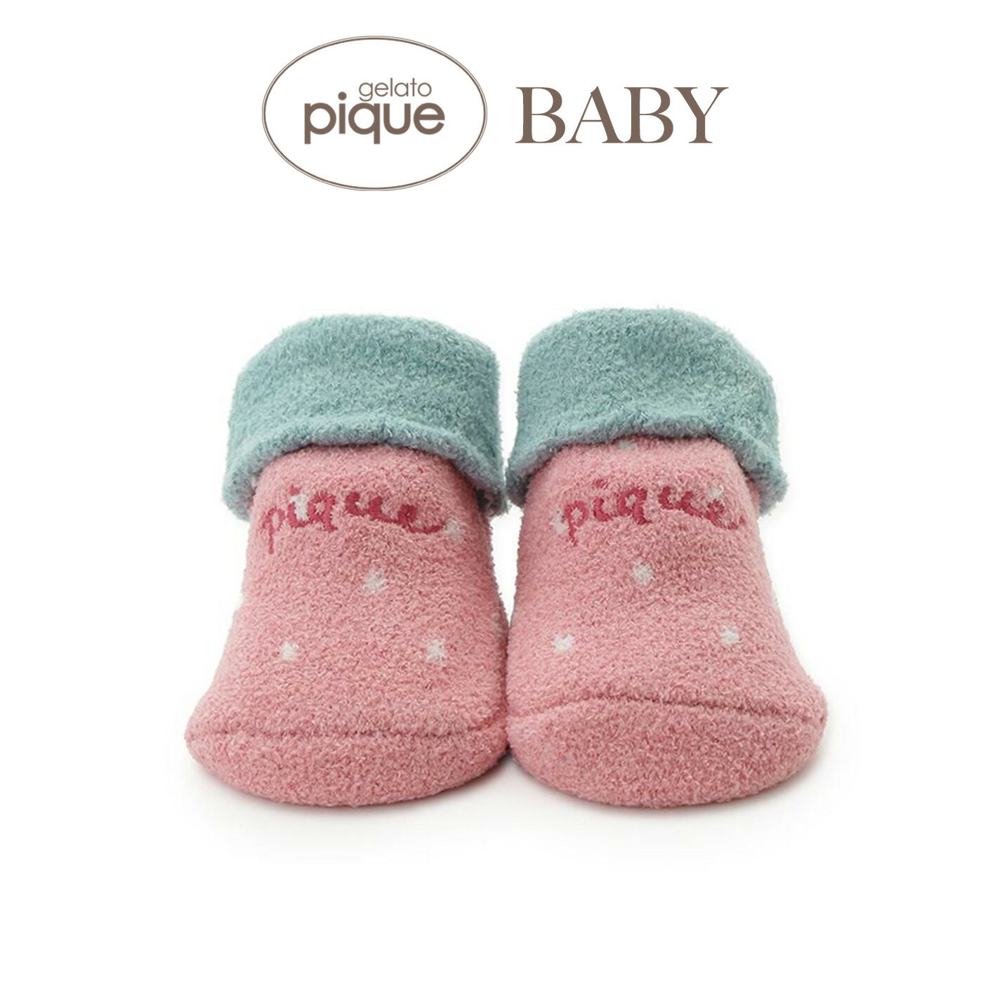 ジェラートピケ ベビー gelato pique BABY エアリーモコストロベリーソックス pbgs261428 赤ちゃん用 靴下 ルームソックス 出産祝い ジェラピケ 2026春 ギフト プレゼントにおすすめ セレクトショップムー【P10】