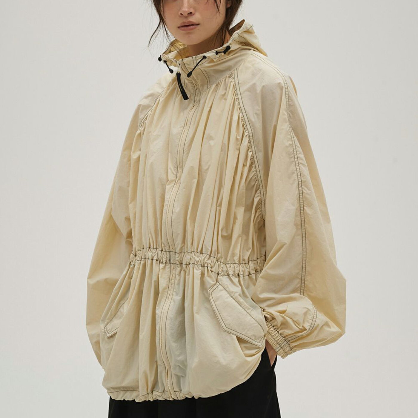 Rakuten - TODAYFUL トゥデイフル Nylon Gather Blouson ナイロンギャザーブルゾン 12610203 2026春夏 アウター レディース ジャケット 羽織 セレクトショップムー