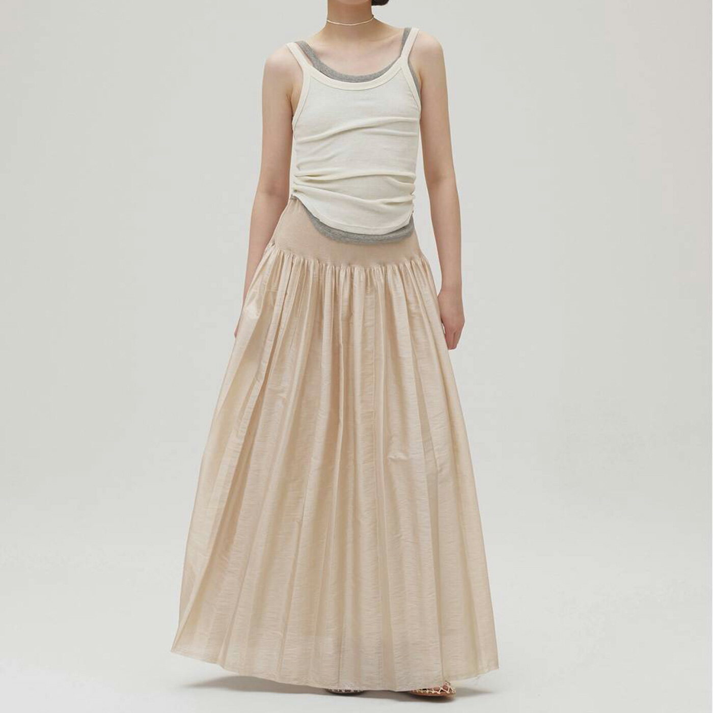 Rakuten - (予約)トゥデイフル TODAYFUL Silky Waist Shirring Skirt シルキーウエストシャーリングスカート 12620802 (9月上旬以降入荷) レディース ロングスカート シンプル 上品 2026秋 セレクトショップムー