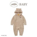 SALE40%OFF ジェラートピケ ベビー gelato pique Steiff BABY Jimmyロンパース pbno245427 出産祝い ジェラピケ シュタイフ コラボ 冬 パジャマ ルームウェア 部屋着 ギフト プレゼント セレクトショップムー