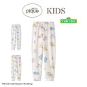 SALE30%OFF ジェラートピケ キッズ パジャマ gelato pique kids SESAME STREET 総柄ロングパンツ pkcp245441 ...