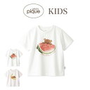 (土日限定ポイント10倍)gelato pique kids ジェラートピケ キッズ KIDS フルーツアニマルワンポイント Tシャツ pkct242452 ジェラピケ トップス ルームウェア パジャマ 子供服 親子 リンクコーデ お揃い 誕生日 ギフト プレゼント セレクトショップムー