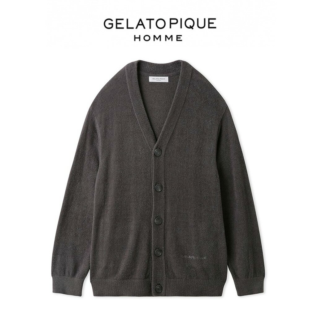 GELATO PIQUE HOMME ジェラートピケ オム スムーズィーliteカーディガン pmnt242041 メンズ トップス 部屋着 ルームウェア パジャマ 羽織 シンプル ペアコーデ 新生活 ギフト プレゼントにおすすめ 2024夏 セレクトショップムー