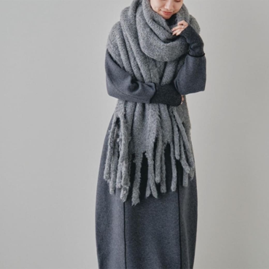 楽天セレクトショップ　ムーSALE30％OFF TODAYFUL トゥデイフル Brashed Volume Stole ブラッシュドボリュームストール 12321016 レディース デイリー マフラー カジュアル