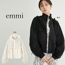 SALE50%OFF エミ アトリエ emmi atelier メッシュレイヤードナイロンブルゾン 13wfj244091 レディース アウター ショート丈 ジ...
