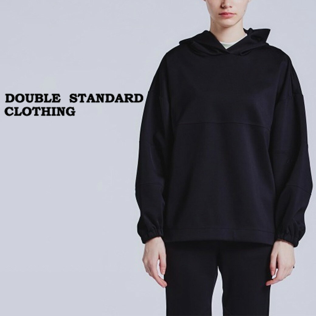 DOUBLE STANDARD CLOTHING ダブルスタンダードクロージング ESSENTIAL / ダンボールビッグシルエットパーカー 2508020241 レディース ダブスタ トップス ベーシック スポーティー ハイゲージ モード 2024春 セレクトショップムー【S10】