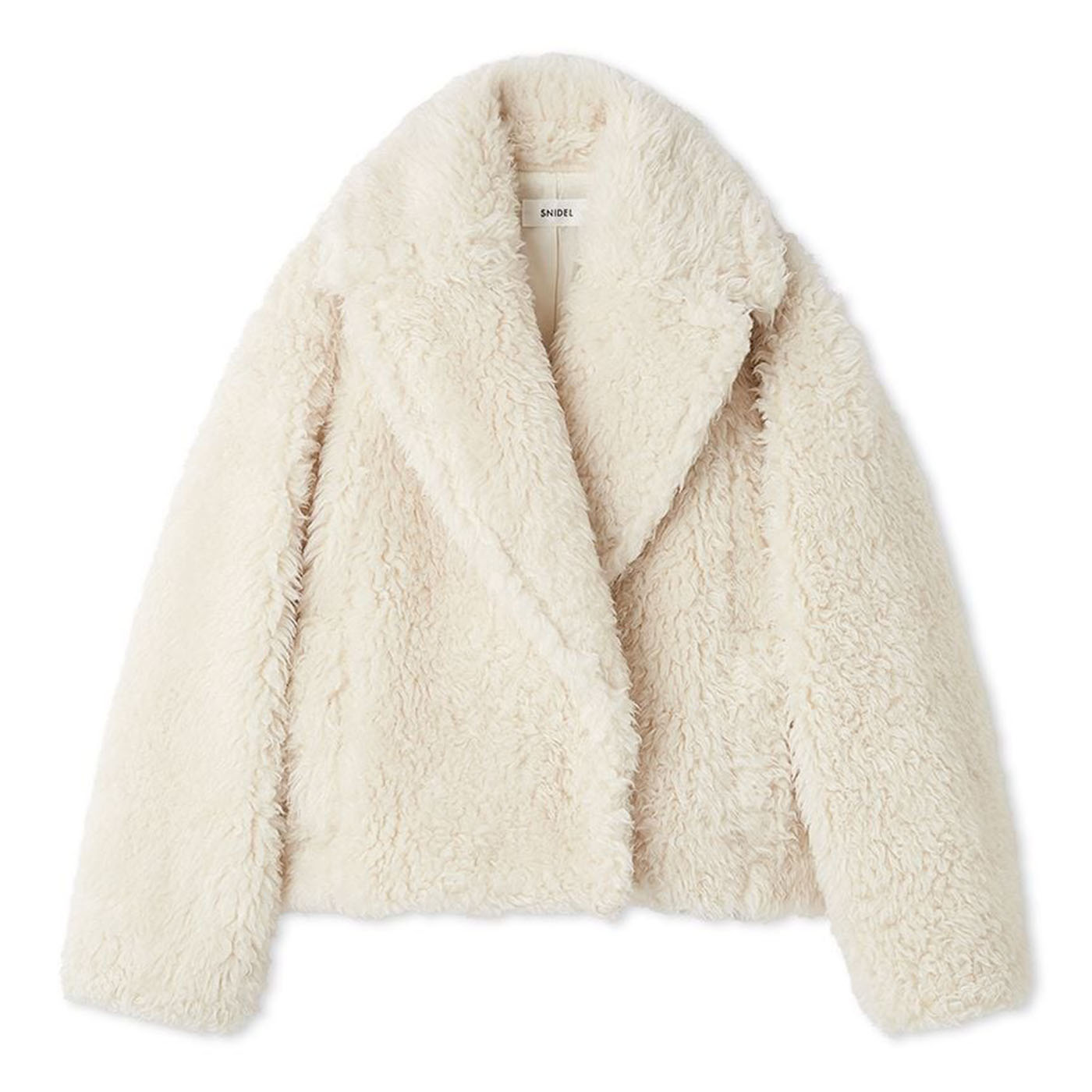 楽天市場】snidel ショートエコファーコートの通販