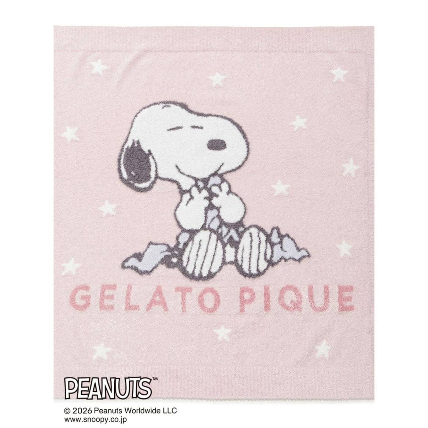 セレクトショップ ムーのジェラートピケ gelato pique PEANUTS KIDS スムーズィーブランケット pkgg262630 ジェラピケ スヌーピー コラボ ひざ掛け ルームウェア 部屋着 レディース 2026夏 ギフト プレゼントにおすすめ【P10】｜アングル3