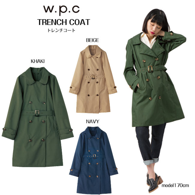 W.P.C. ワールドパーティー Rain Tranch Coat レイントレンチコート r-1072/wpc/母の日ギフト【S10】