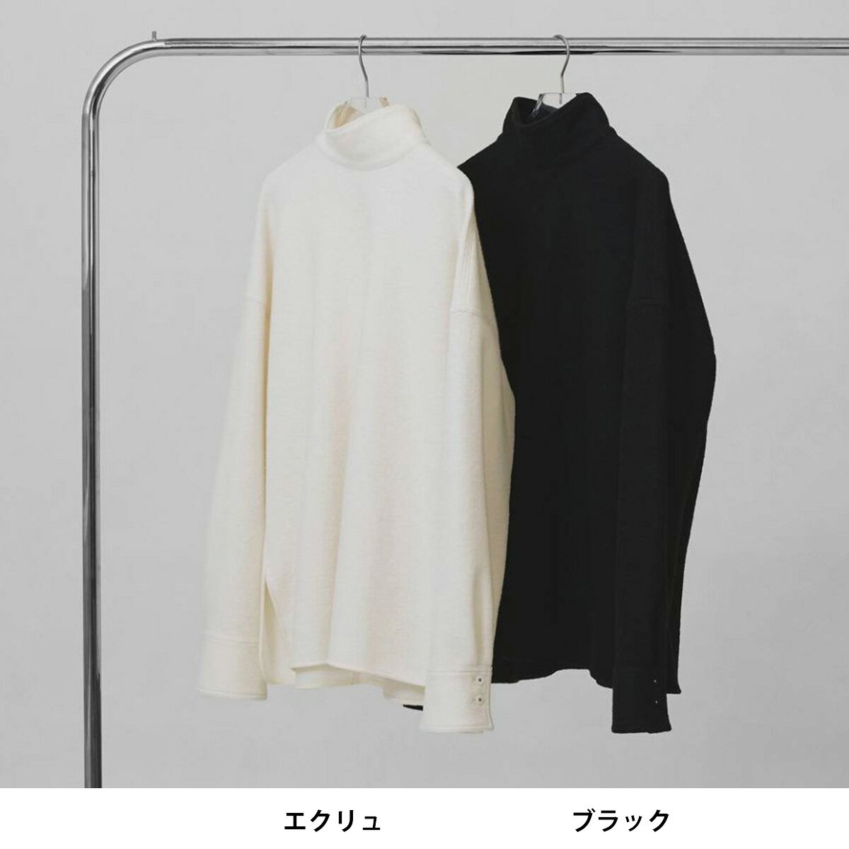 (予約) TODAYFUL トゥデイフル Softwool Highneck Tops ソフトウールハイネックトップス 12620407 (10月中旬以降入荷) トップス オーバーショルダー シンプル レディース 2026冬 セレクトショップムー muselect-10111664 セレクトショップ ムー サンプル画像2